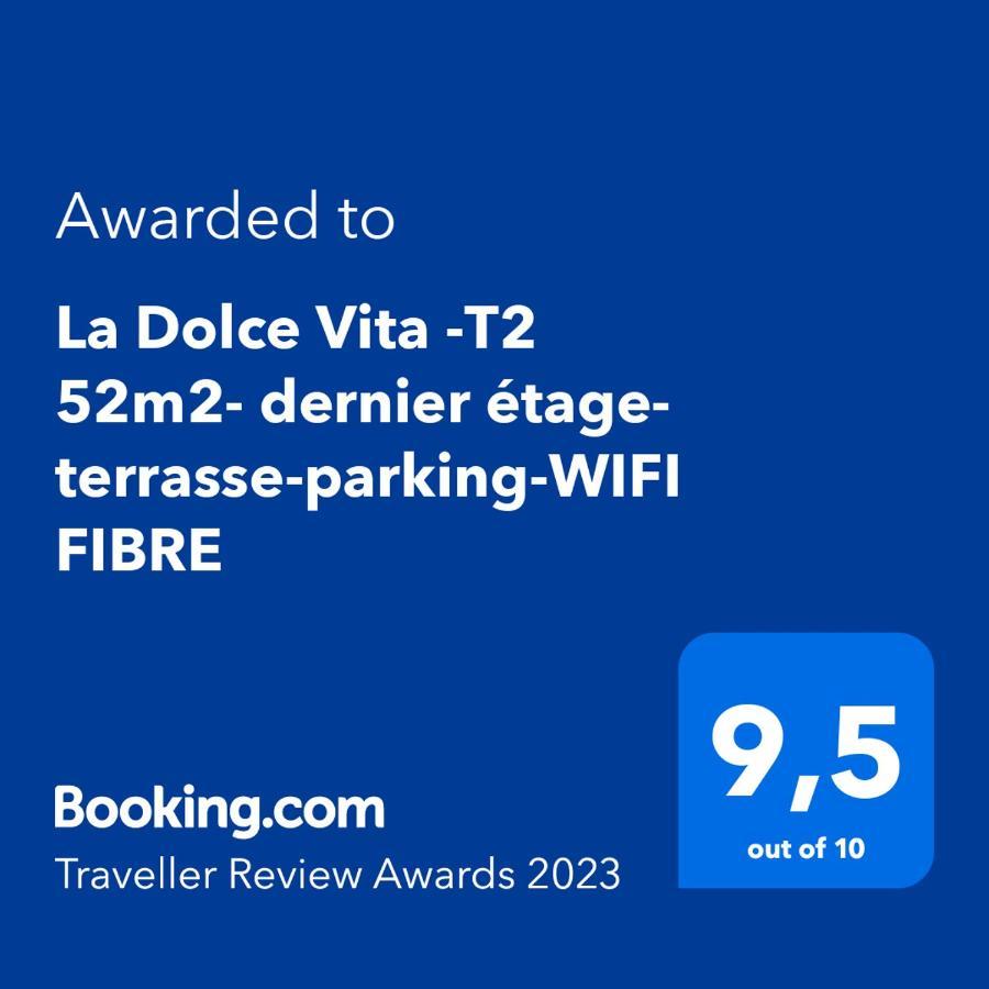 Апартаменти La Dolce Vita -T2 52M2- Dernier Etage- Terrasse-Parking-Wifi Fibre Тарб Екстер'єр фото